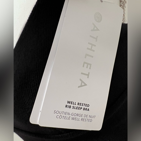 NWT- Athleta- Well Rested Rib Sleep Bra- SUPER Soft & Comfortable! - Picture 5 of 8